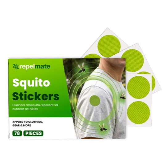 RepelMate patches compared with other mosquito repellent formats
